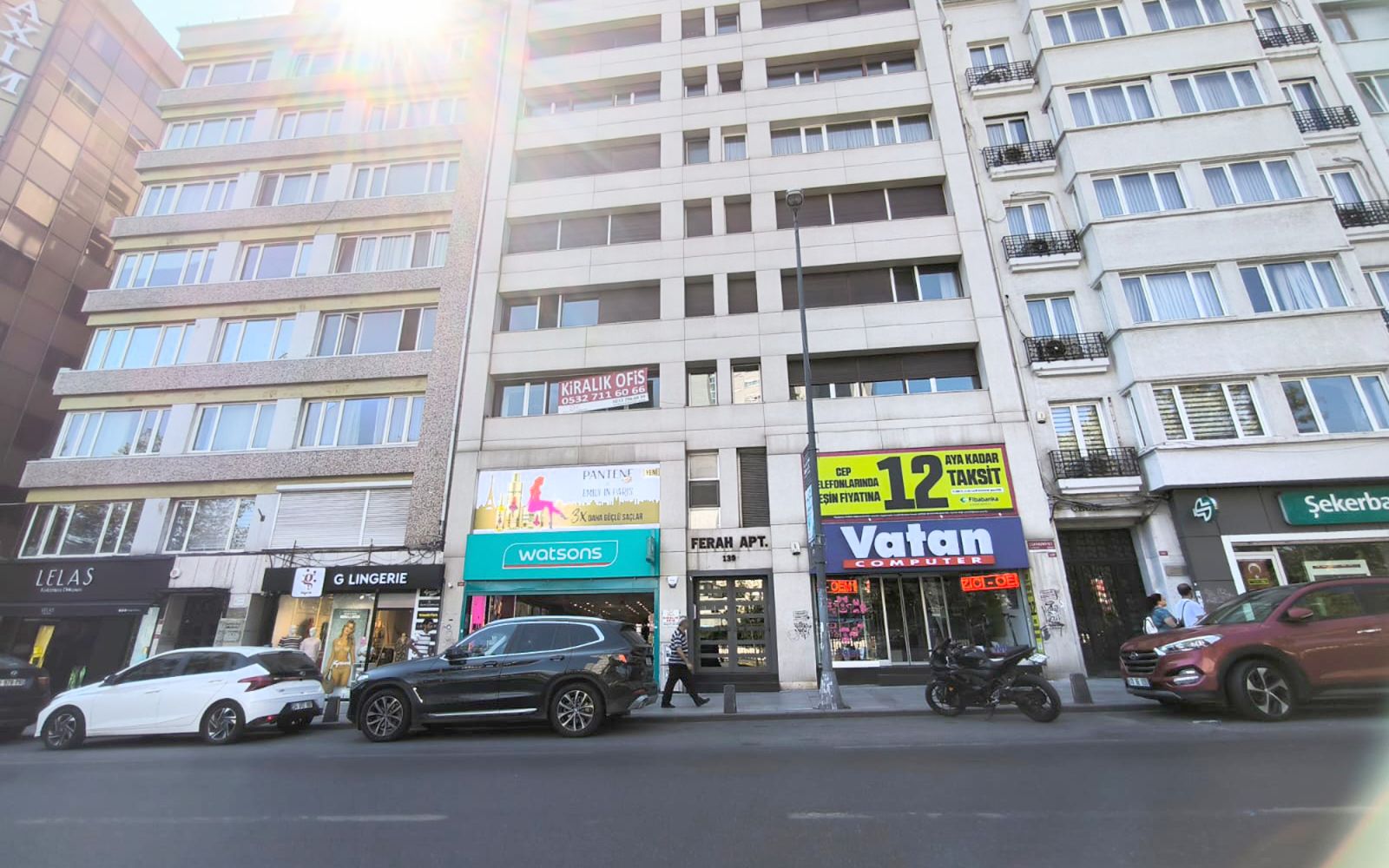 Şişli Cumhuriyet caddesi üzerinde 195m² ofis